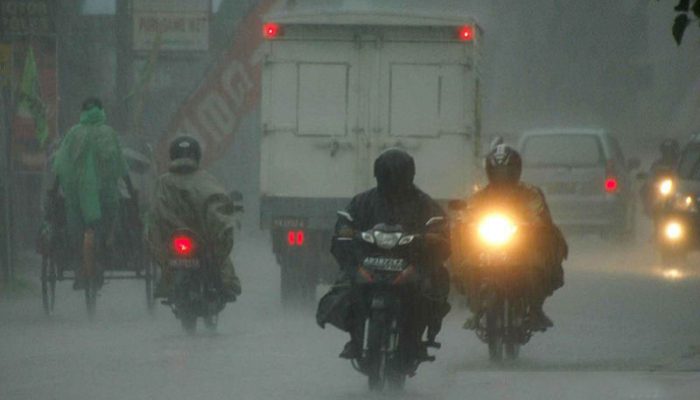 BMKG Peringatkan Potensi Hujan Lebat di Sejumlah Wilayah 9–12 Maret 2026