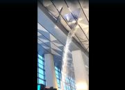 Atap Terminal Tiga Bandara Soekarno-Hatta Jebol Saat Hujan Deras, Angkasa Pura Minta Maaf